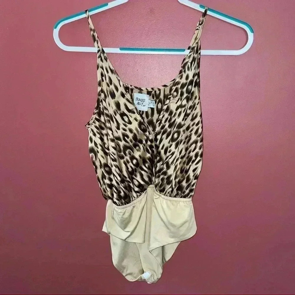 Princess Polly Kelya Bodysuit Leopard